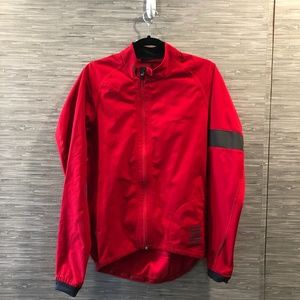Red Rapha Pro Team Cyclist Bicking Jacket XL NWOT